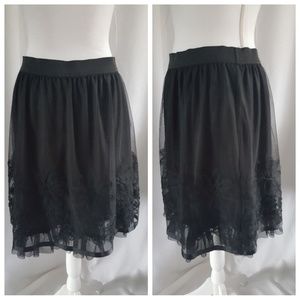 STUDIO 253 Black TULLE SKIRT